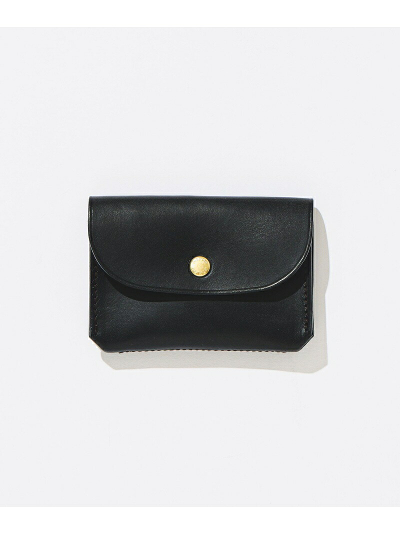BEAMS PLUS ARTS & CRAFTS / ELBAMATT FOLD CARD CASE ビームス メン 財布・ポーチ・ケース 名刺入れ・カードケース ブラック ブラウン【送料無料】 9,636円