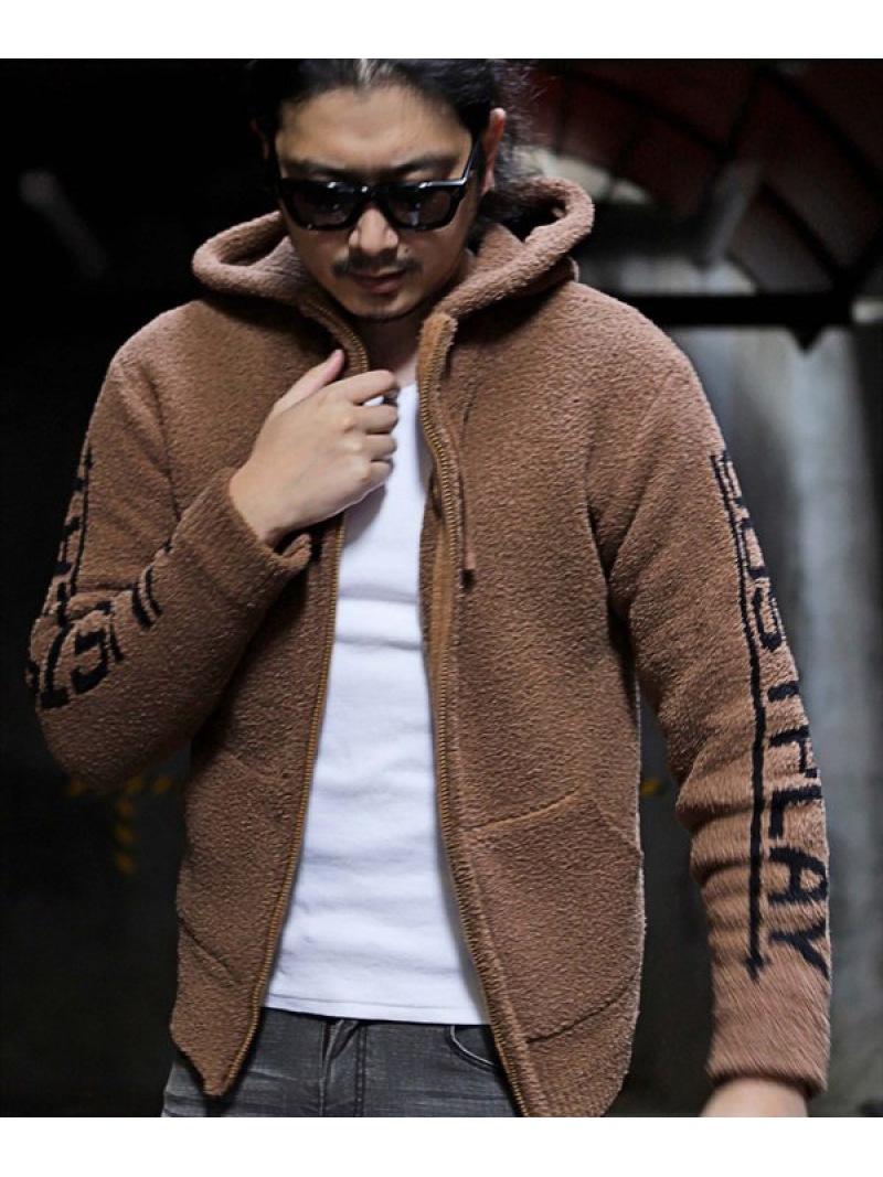 上品な パーカー カットソー ビギ メンズ ファンシージャガード編みパーカ Trap Sale 30 Off Rattle パーカー ブラック Rba E 送料無料 ブラウン Dgb Gov Bf