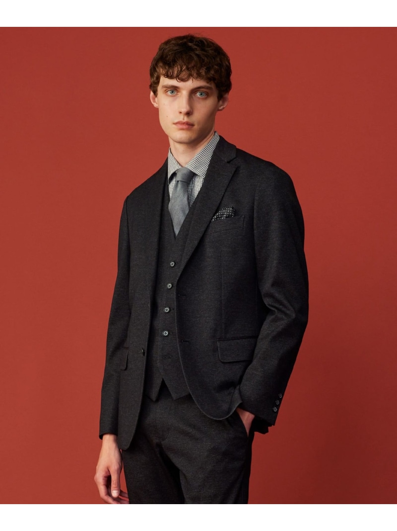 【SALE／30%OFF】JOSEPH ABBOUD 【キングサイズ・ストレッチ/多機能レジャージャケット】ツィーディージャージー ジャケット ジョセフアブード ジャケット・アウター テーラードジャケット・ブレザー ブラウン ネイビー グレー【RBA_E】【送料無料】