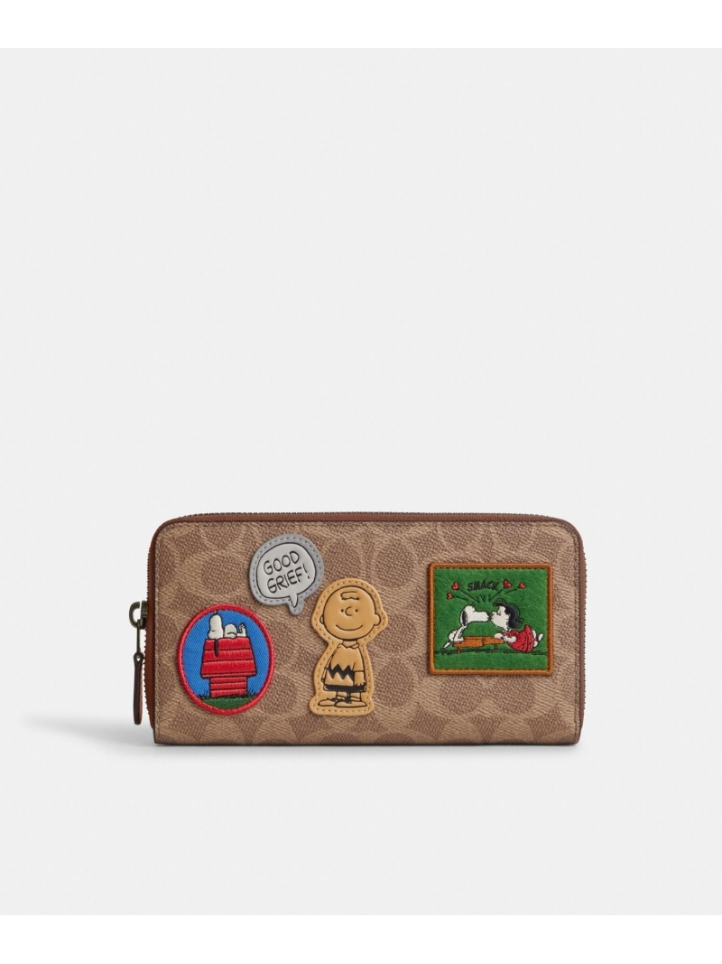 すぐ届く*COACH*【COACH X PEANUTS】フィン クロスボディ バッグ COACH X PEANUTS】フィン クロスボディ バッグ・シグネチャー