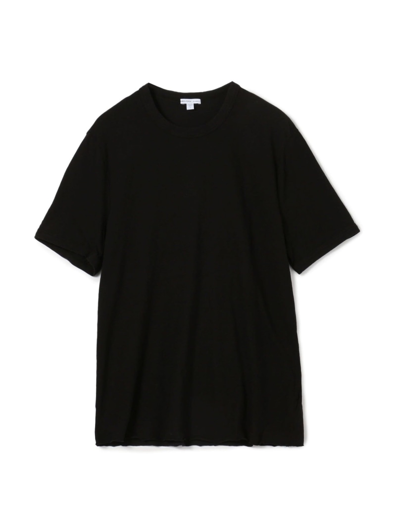 JAMES PERSE スラブジャージー Tシャツ MJD3639 トゥモローランド トップス カットソー・Tシャツ ブラック グレー【送料無料】