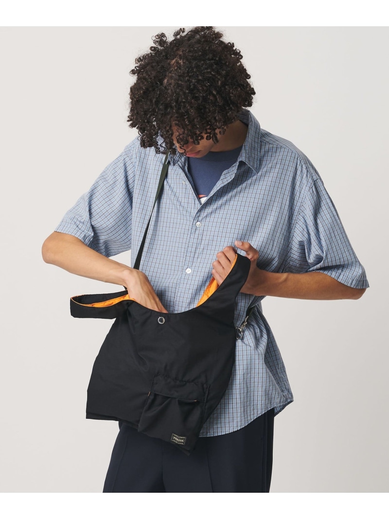 BEAUTY\u0026YOUTH UNITED ARROWS ＜PORTER＞バガー CVS トートバッグ もの言う花＆青少年 ユナイテッドアローズ 御徒面子 トートバッグ 緑であること 黒いこと【貨物輸送無料】