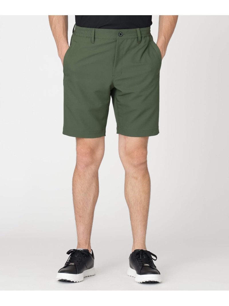 PING APPAREL 全道のり伸ばすこと裏グリッドナイロンショートパンツ (MENS) ピン 御召しもの トップス より良い・ジレ 黒いこと カーキ緑であること 白いこと 青碧【貨物輸送無料】