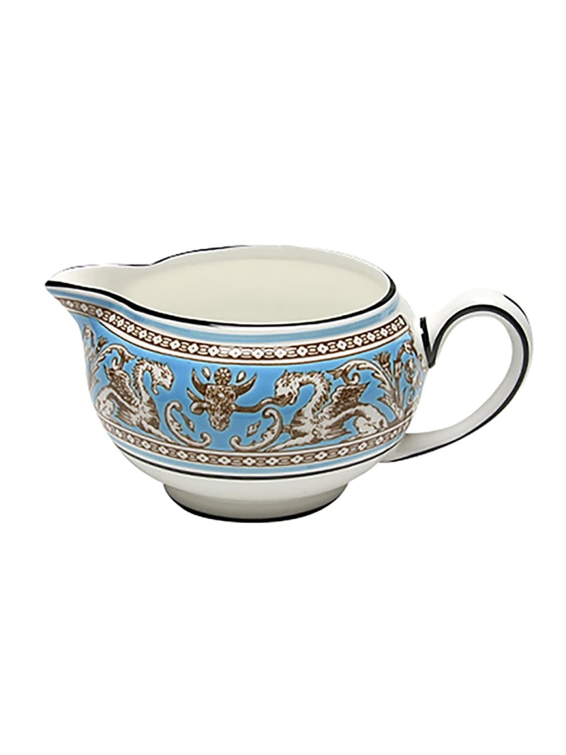 WEDGWOOD [堅苦しさ] ウェッジウッド フロレンティーン 青緑色 クリーマー S 150ml ウェッジウッド 食器・膳立て手道具・勝手もと設備 余分の物の食器・膳立て手道具・勝手もと設備【貨物輸送無料】