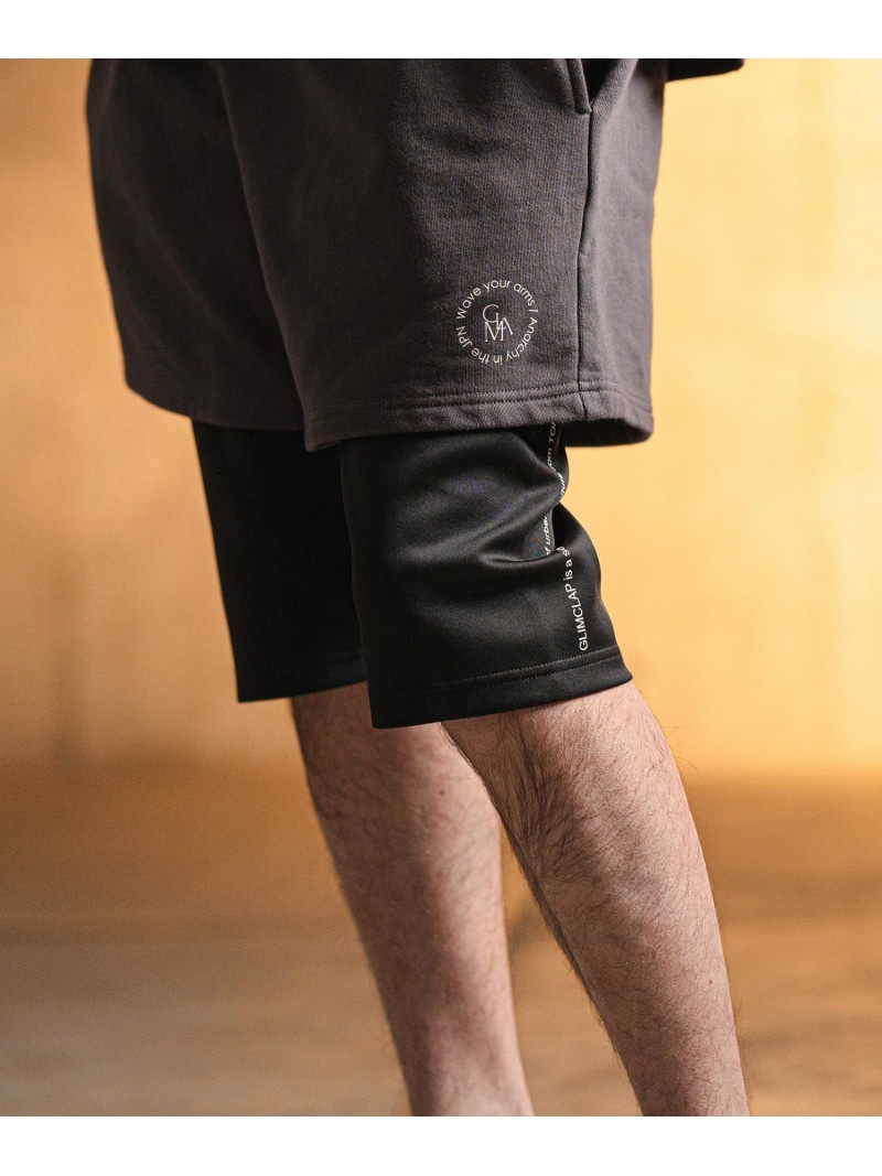 GLIMCLAP mp13182- Half leggings ハーフレギンス カンビオ パンツ その他のパンツ ブラック【送料無料】