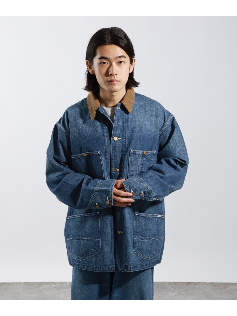 【美品】スタンダードカリフォルニア　Lee別注カバーオール　デニム スタンダードカリフォルニア リー × エスディー カバーオール