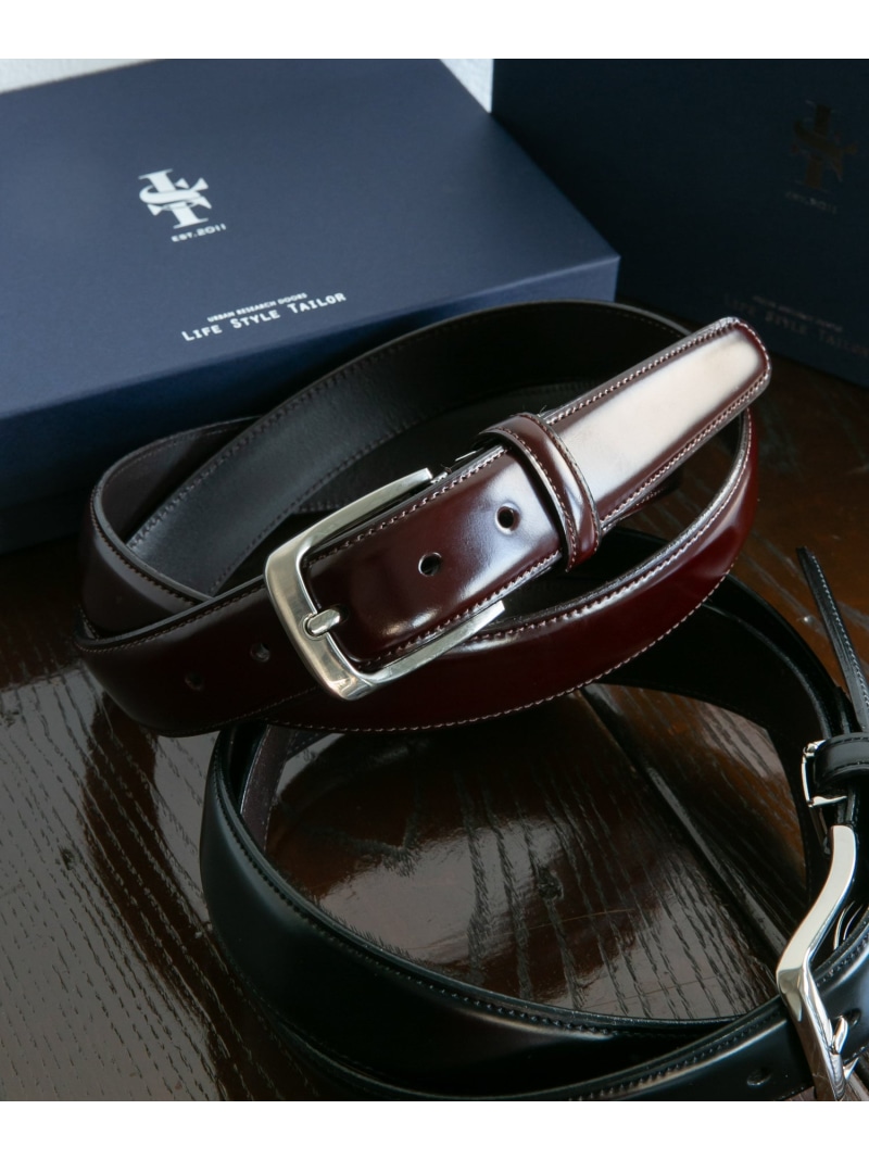 URBAN RESEARCH DOORS LIFE STYLE TAILOR コードバン胴締め アーバンリサーチドアーズ 流行り物雑貨 胴締め 赤銅色 黒いこと【貨物輸送無料】