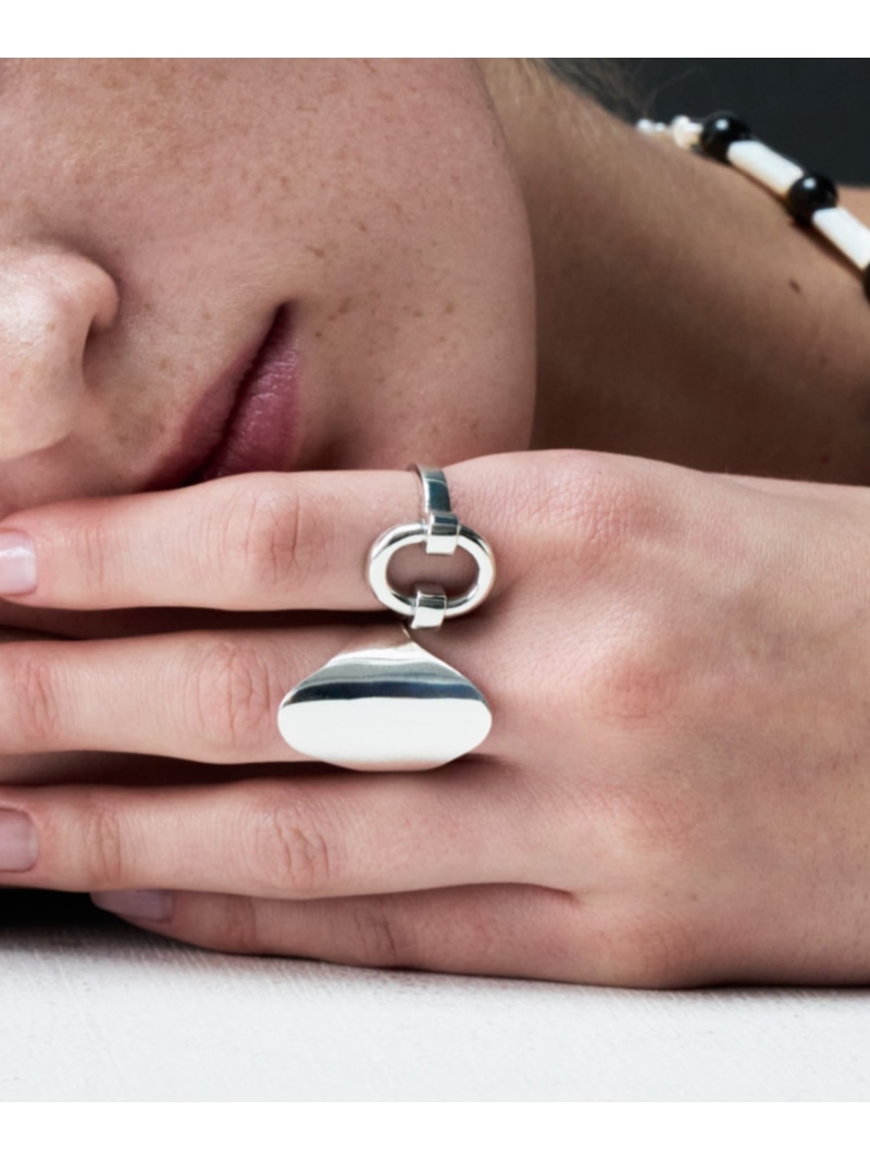 IRIS47 IRIS 47/scale ring スケール リング フォブ アクセサリー・腕時計 リング・指輪 シルバー【先行予約】*【送料無料】