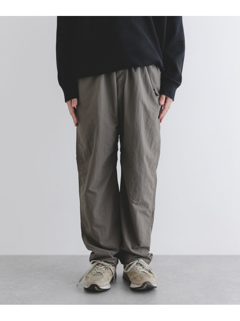URBAN RESEARCH BUYERS SELECT Gramicci for LOWERCASE NYLON TRACK PANT ユーアールビーエス パンツ その他のパンツ ブラウン ブラック ネイビー【送料無料】