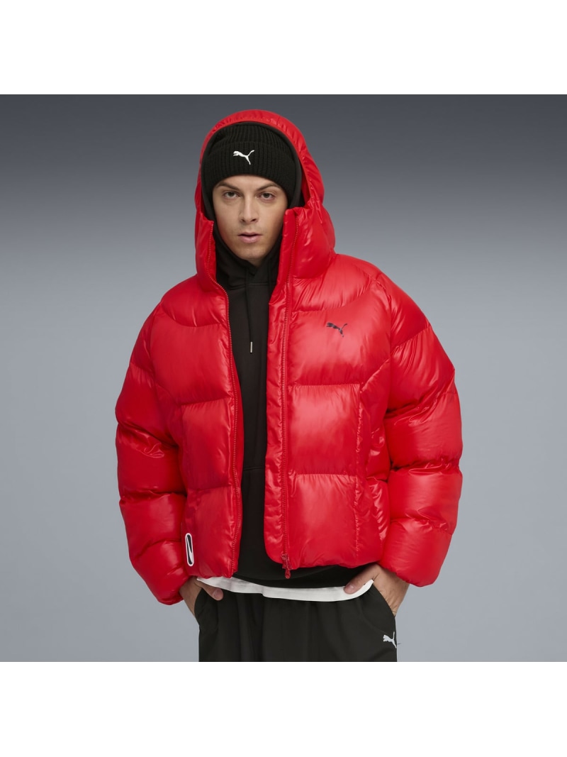 【SALE／30%OFF】PUMA メンズ プーマテック-X パッファー ジャケット PUMATECH-X Puffer Jacket プーマ ジャケット・アウター ダウンジャケット・ダウンベスト【RBA_E】【送料無料】｜ Fashion Men
