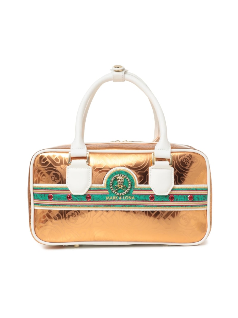MARK \u0026 LONA Stela Chrome Edition Mini Bag マークアンドロナ 御徒面子 トートバッグ しろがね色【貨物輸送無料】