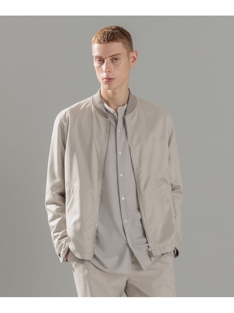 【SALE／30%OFF】JOSEPH HOMME コマスエード MA-1 ジョゼフ オム ジャケット・アウター ブルゾン・ジャンパー ホワイト ネイビー グレー【RBA_E】【送料無料】