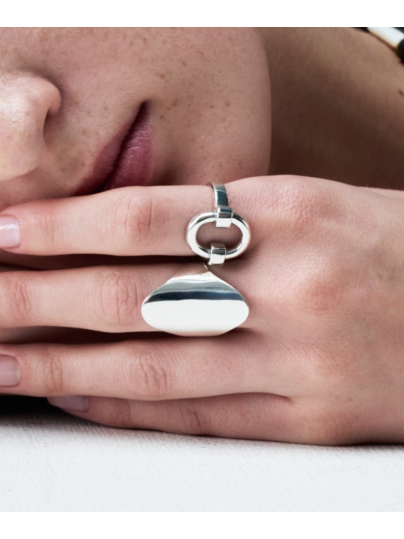 IRIS47 IRIS 47/oval ring フォブ アクセサリー・腕時計 リング・指輪 シルバー【送料無料】