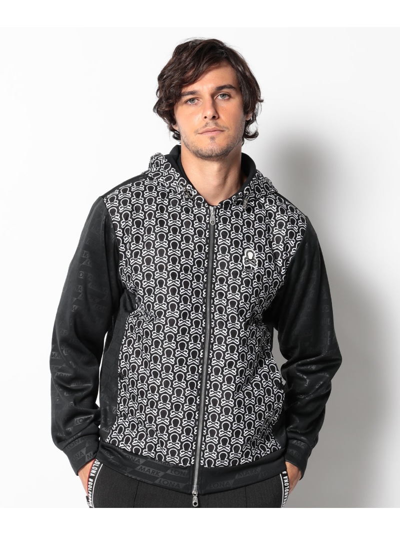 MARK & LONA Annex Hybrid Fleece Jacket ｜ MEN マークアンドロナ ジャケット・アウター ブルゾン・ジャンパー ブラック ホワイト【送料無料】