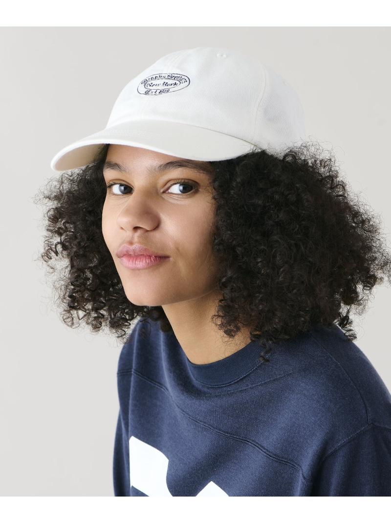 Bshop Brooks Brothers ｜＜別注＞コットンツイル ベースボールキャップ WHITE UNISEX ビショップ 帽子 キャップ ホワイト【送料無料】