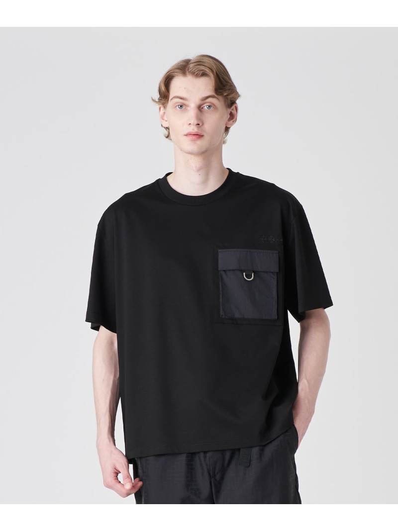 TATRAS ジッパーポケット付き黒Tシャツ TATRAS ジッパーポケット付き黒Tシャツ - メルカリ