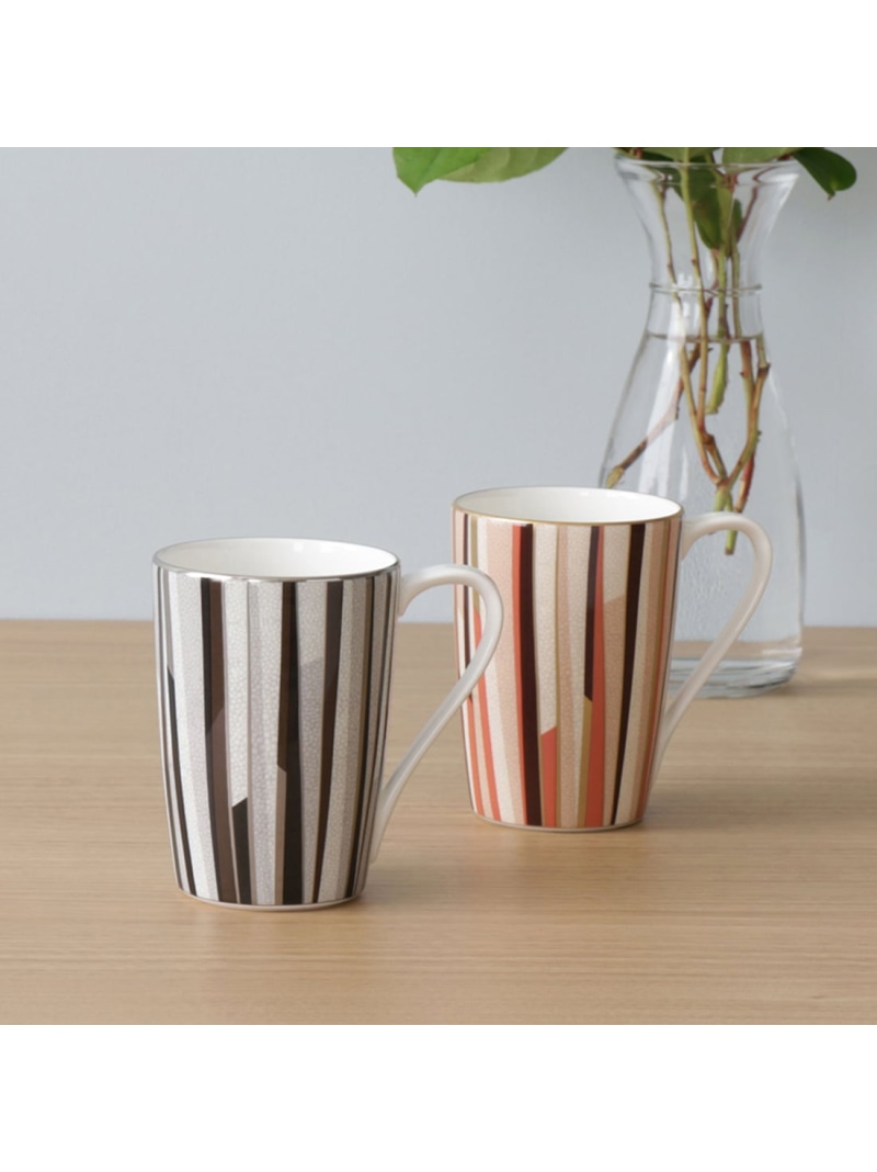 NARUMI 【公式】シャグリーン マグカップ(アソート) 380cc ナルミ 食器・調理器具・キッチン用品 食器・皿 ブラック【送料無料】｜ Fashion Men