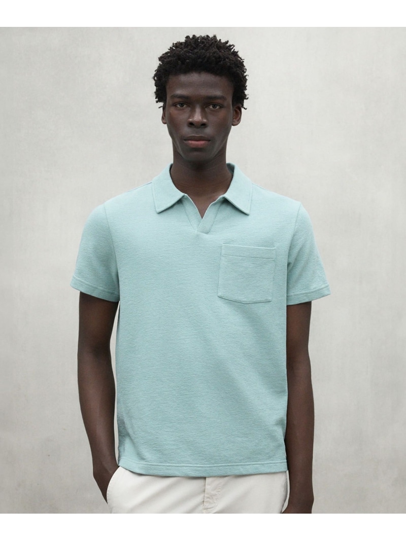 【SALE／30%OFF】ECOALF OLIVER ポロシャツ / OLIVERALF POLO MAN エコアルフ トップス ポロシャツ グリーン ネイビー【RBA_E】【送料無料】
