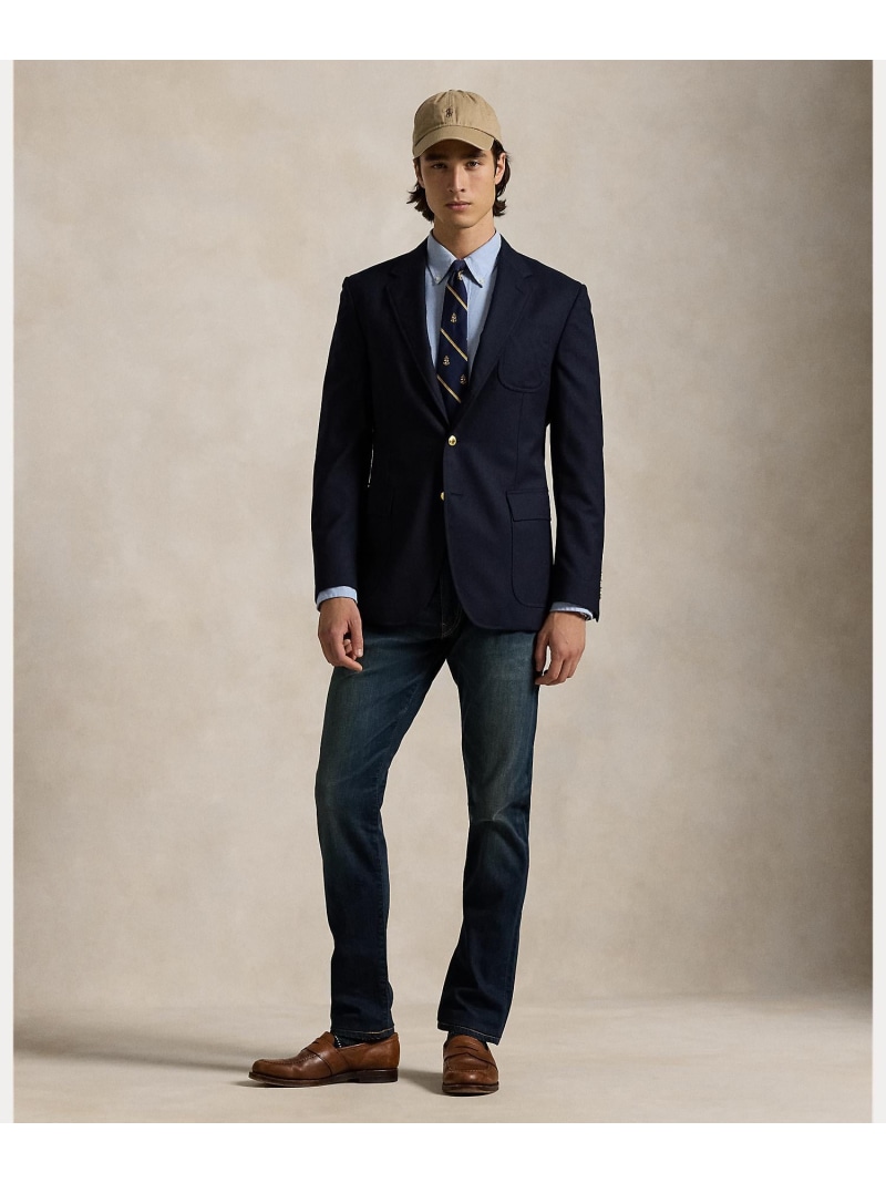 POLO RALPH LAUREN Sullivan か細い 伸ばすこと デニム ラルフローレン ズボン下 デニム・ジーンズズボン下 青碧【貨物輸送無料】