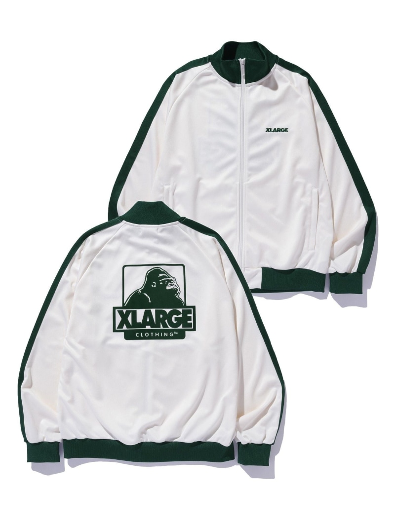 XLARGE OG TRACK JACKET エクストララージ ジャケット・アウター その他のジャケット・アウター ブラック ホワイト ブルー【送料無料】| Fashion Men