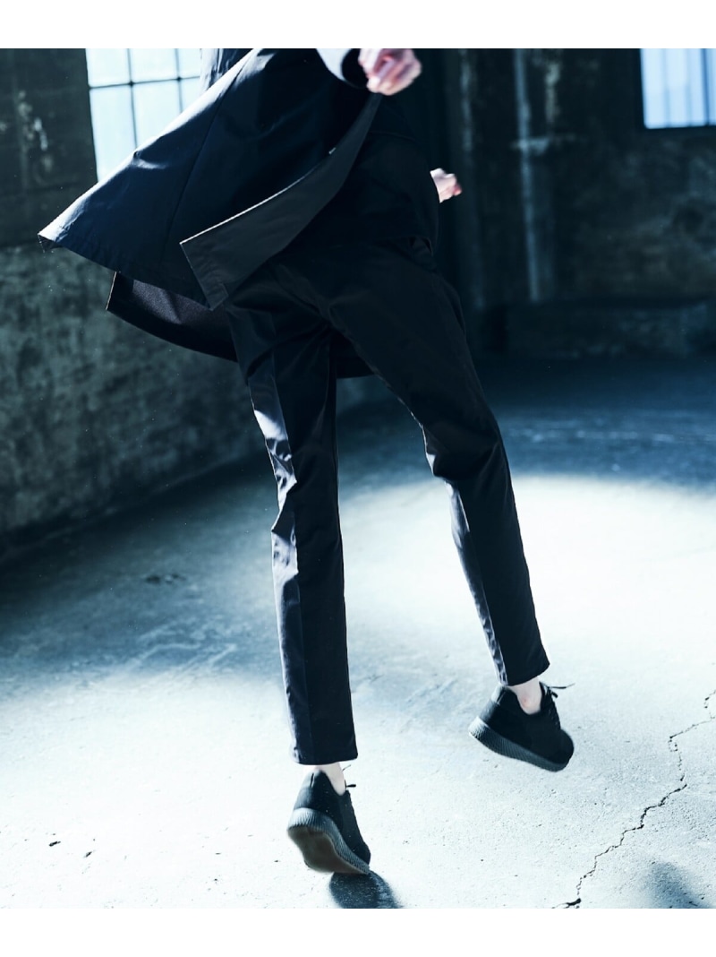 COMME CA MEN 【COMME CA MEN BLACK】【セットアップ対応】4WAYテック パンツ コムサメン パンツ その他のパンツ ブラック【送料無料】