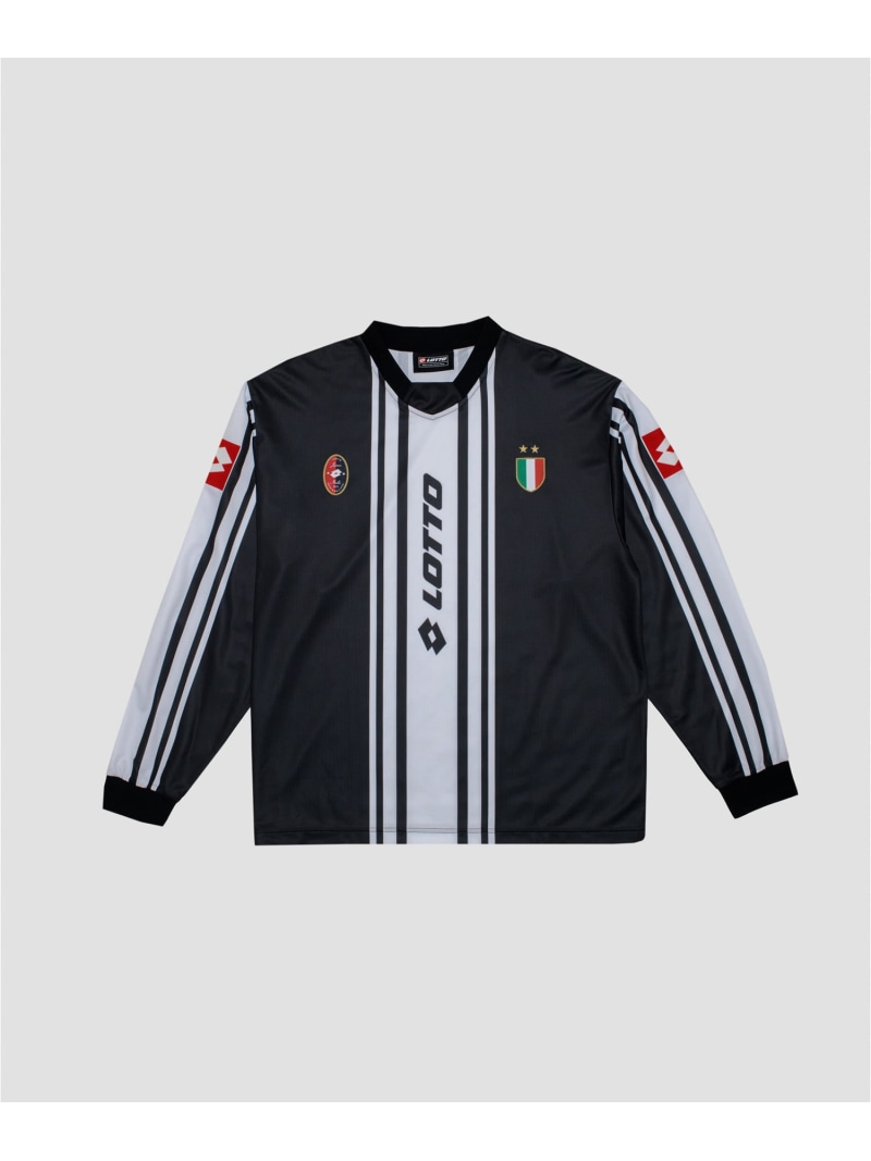 URBAN RESEARCH LOTTO CALCIO ST LONG-SLEEVE GAME SHIRTS アーバンリサーチ トップス カットソー・Tシャツ ブラック【送料無料】｜ Fashion Men