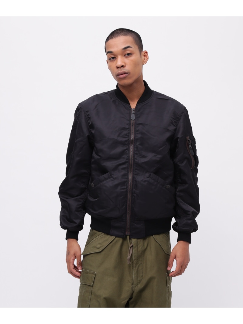 AVIREX 《VINTAGE LINE》L-2 BLACK / L-2 ブラック / AVIREX / アヴィレックス アヴィレックス ジャケット・アウター ブルゾン・ジャンパー ブラック【送料無料】