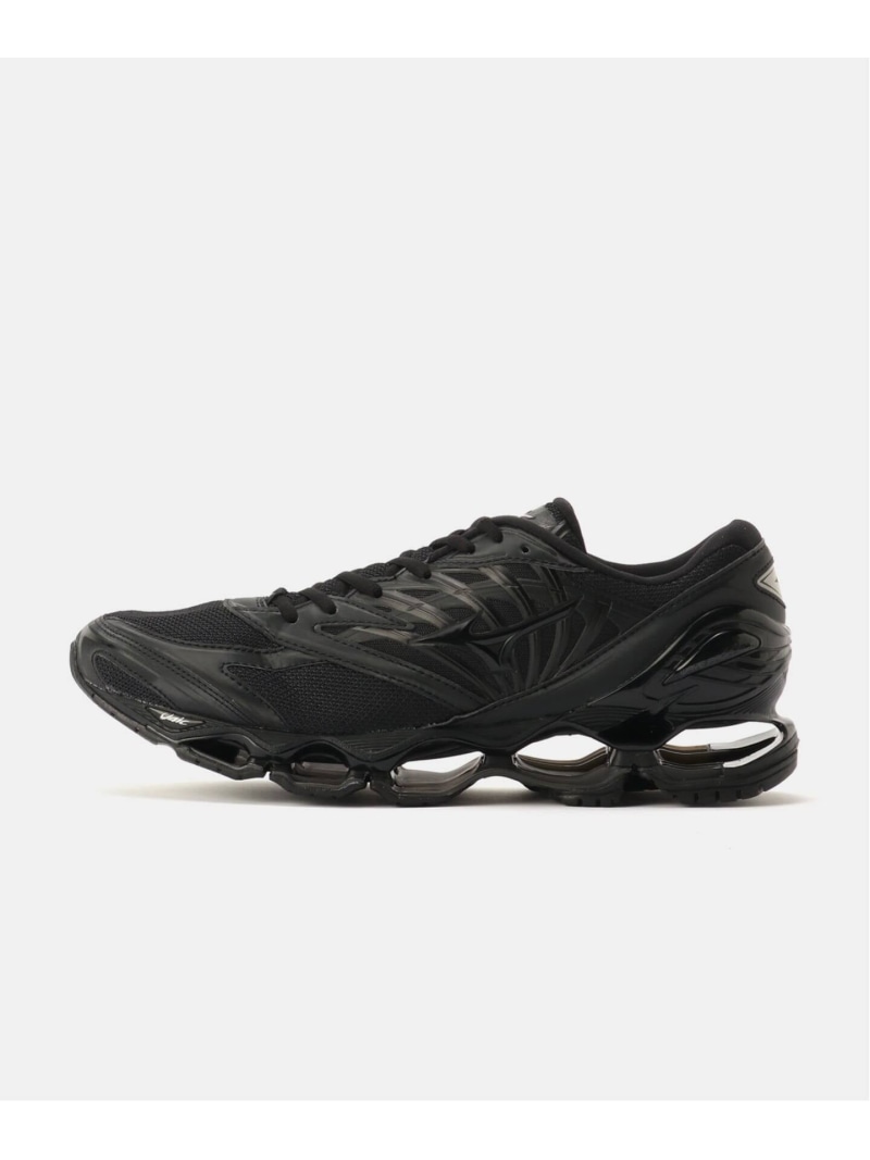 HERRINGBONE MIZUNO WAVE PROPHECY LS D1GA3337-01 杉綾模様 シューズ・靴 スニーカー 黒いこと【貨物輸送無料】