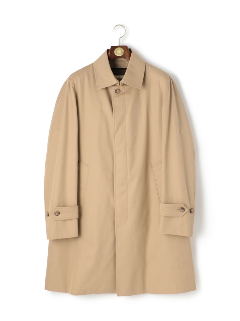 J.PRESS 【定番】コンパクトスピンギャバジン ステンカラー厚地の外套 ジェイ押し付ける ジャケット・アウター ステンカラー厚地の外套 ベージュ 米国海軍【貨物輸送無料】
