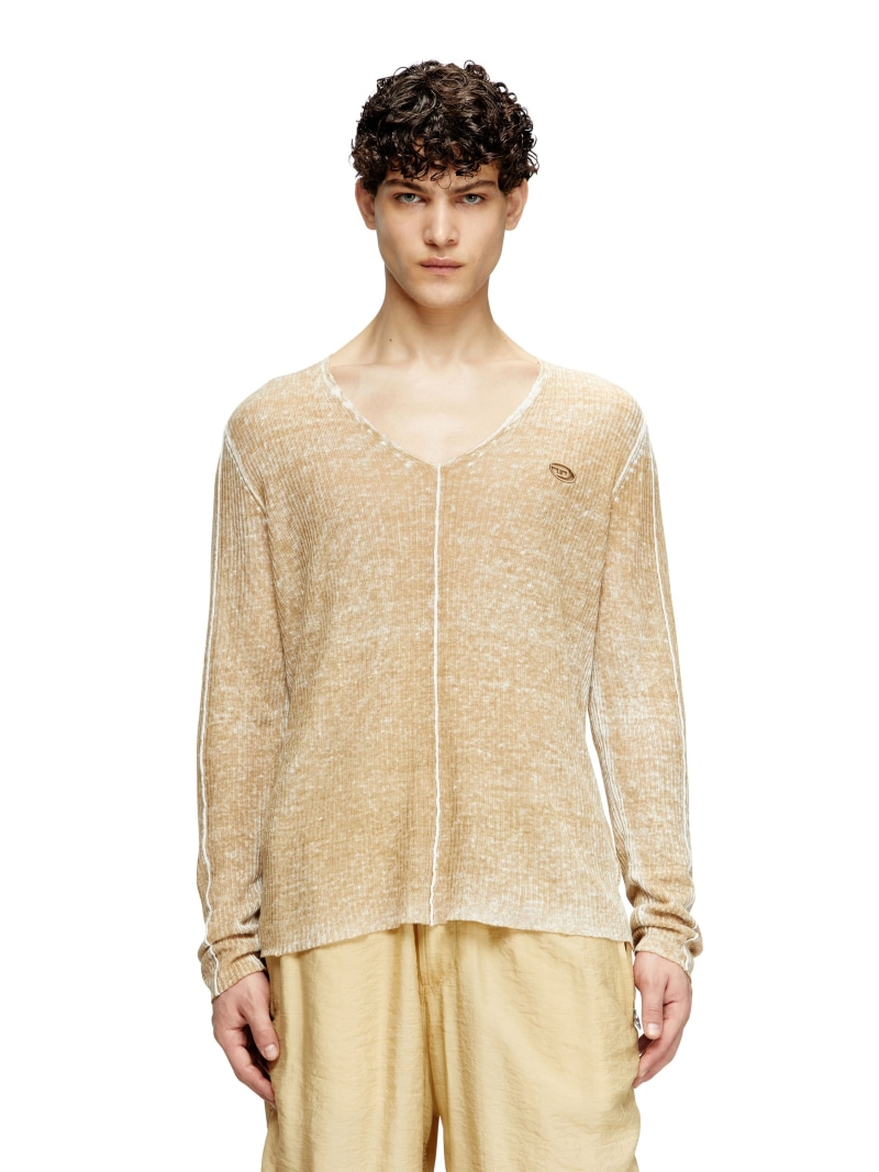 【SALE／40%OFF】DIESEL メンズ ティーシャツ編み物 K-ROBBEL ディーゼル トップス 編み物【RBA_E】【貨物輸送無料】