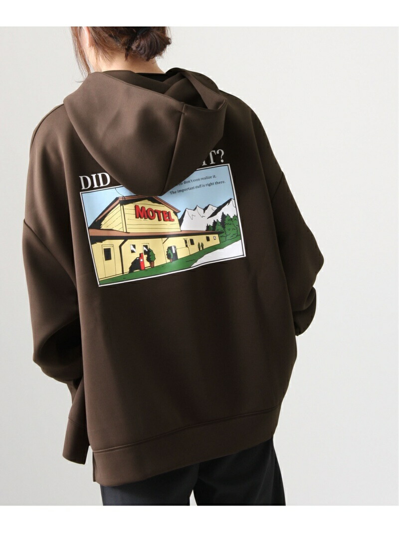 Zip Select ダンボールポンチイラスト刺しゅうロゴタイプパーカー ジップファイブ カットソー パーカー 黒奴 青み 茶色 ベージュ パープル 純白 送料無料 Ritzattorneys Com