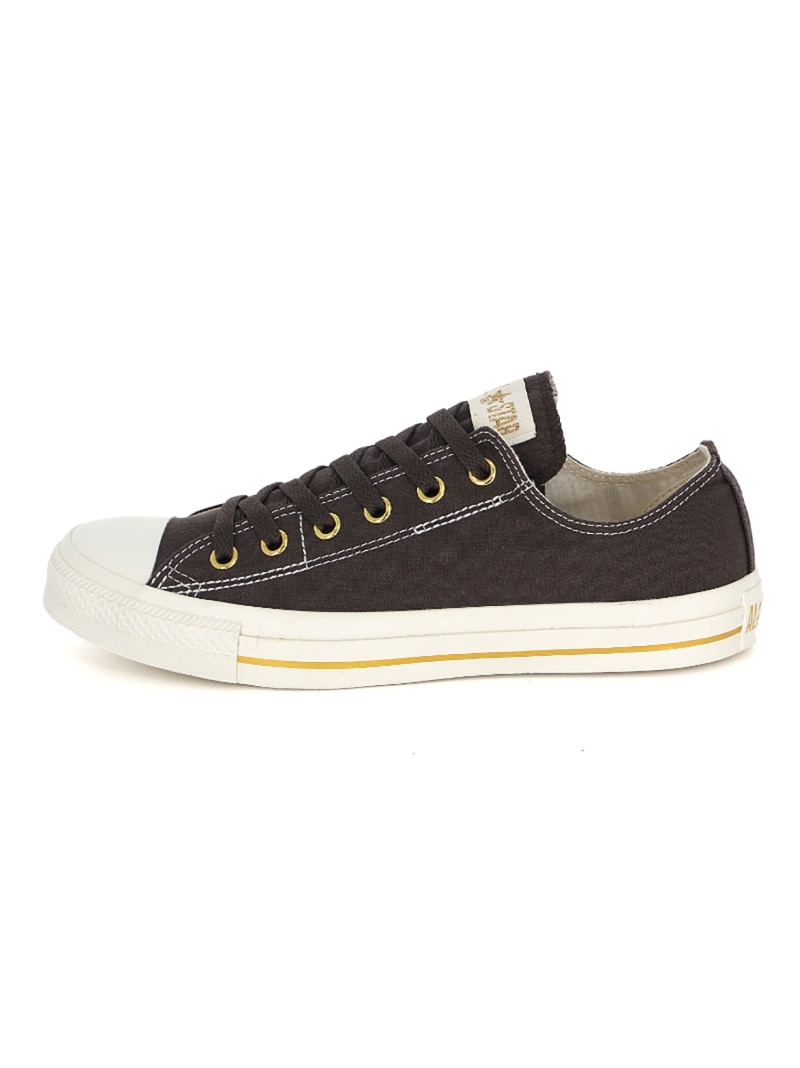 CONVERSE 【CONVERSE】オールスター ゴールドストライプ スリップ OX スニーカー ムーンスター シューズ・靴 スニーカー ゴールド【送料無料】
