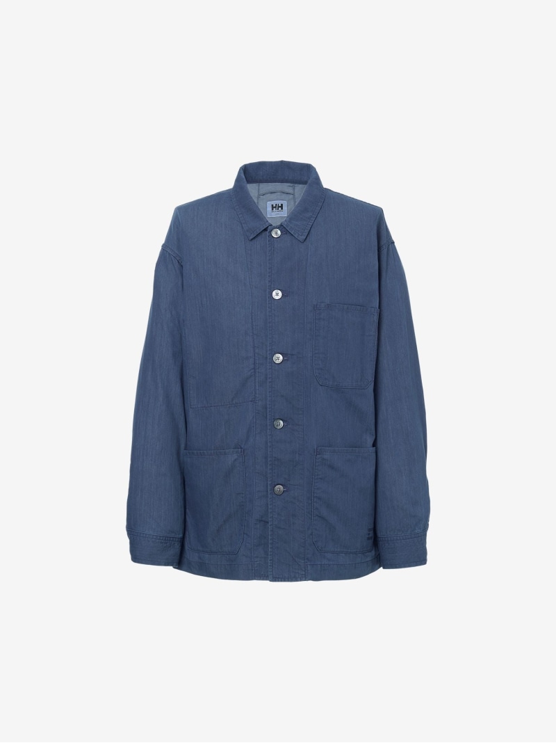 HELLY HANSEN 【公式】LIFAデニムワークジャケット(メンズ) ヘリーハンセン ジャケット・アウター その他のジャケット・アウター ネイビー ブルー【送料無料】