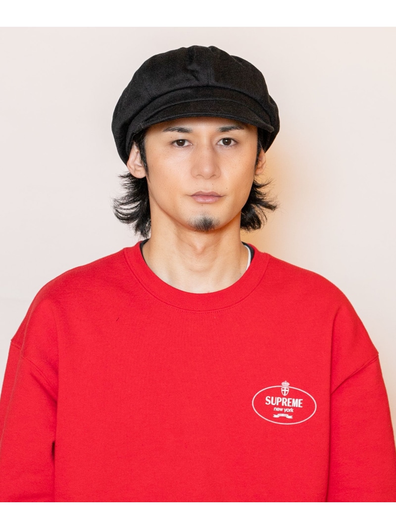 CALEE(キャリー) レザー　ハンチング 楽天市場】CALEE キャリー サイズ:M レザー ブリム T/Cツイル