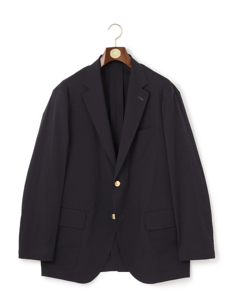 【SALE／30%OFF】J.PRESS 【KING SIZE】【MECHANICAL】【ウォッシャブル可】ナイロンハイパワーストレッチ ブレザー /金釦 ジェイプレス ジャケット・アウター テーラードジャケット・ブレザー ネイビー【RBA_E】【送料無料】