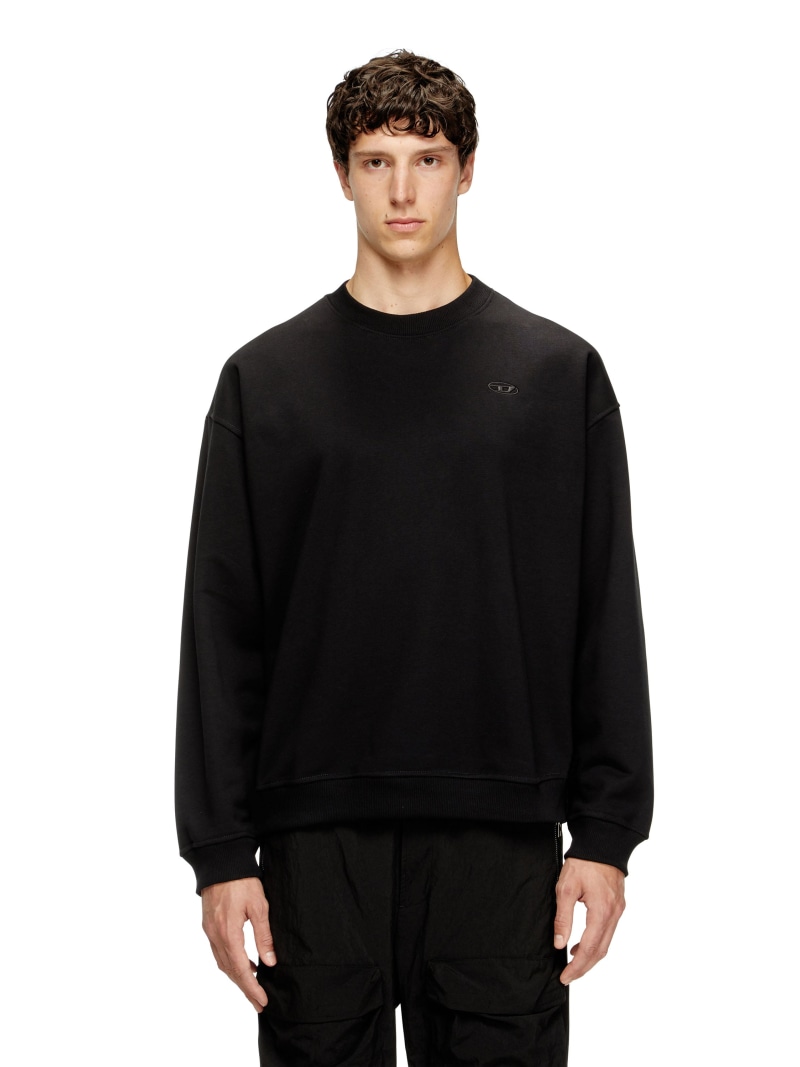 【SALE／40%OFF】DIESEL メンズ プルオーバースウェット S-BOXT-T2 ディーゼル トップス スウェット・トレーナー 黒いこと【RBA_E】【貨物輸送無料】