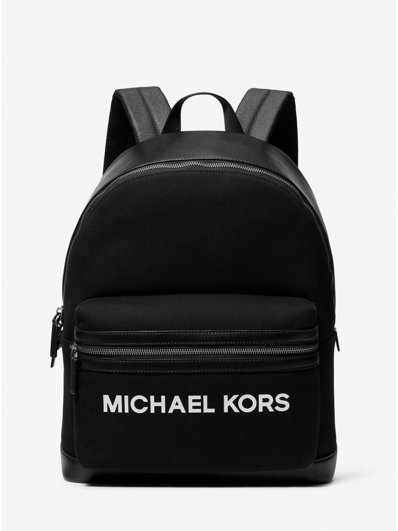 【SALE／84%OFF】MICHAEL KORS COOPER キャンバス ドーム バックパック マイケルコース マイケル・コース バッグ リュック・バックパック ブラック【RBA_E】【送料無料】