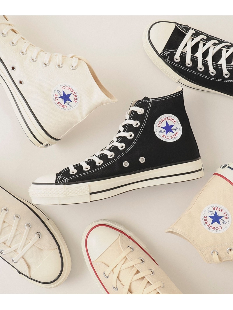 BEAMS BEAMS | CONVERSE/ ALL STAR JAPAN HI | MEN'S SNEAKERS | MADE IN JAPAN | HIGH CUT CANVAS | NATURAL TAPE COTTON SHOELACES | CLASSIC MASTERS | ALL SEASON BEAMS SHOES/SNEAKERS BLACK WHITE [FREE SHIPPING]