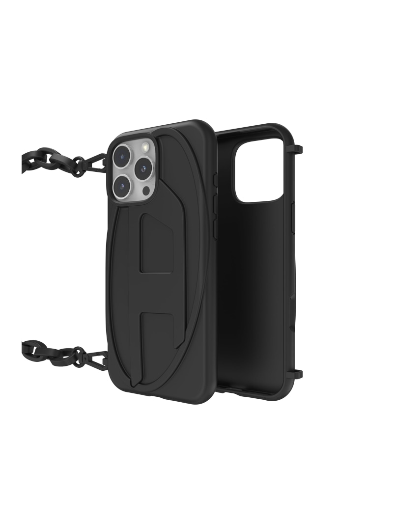 DIESEL DIESEL アイフォンケース iPhone 16 Pro Max相応う DP0855 ディーゼル スマホグッズ・オーディオ計器 スマホ・経口避妊薬・パソコン入れもの/押しかぶせる 赤いこと【貨物輸送無料】