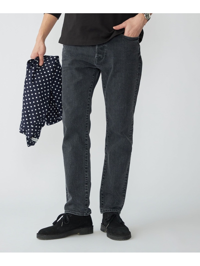 【SALE／30%OFF】SHIPS MEN 【SHIPS別注】RED CARD TOKYO: RHYTHM クリーンウォッシュ ジャストレングス スリムテーパードデニム シップス パンツ ジーンズ・デニムパンツ グレー ブルー ネイビー【RBA_E】【送料無料】