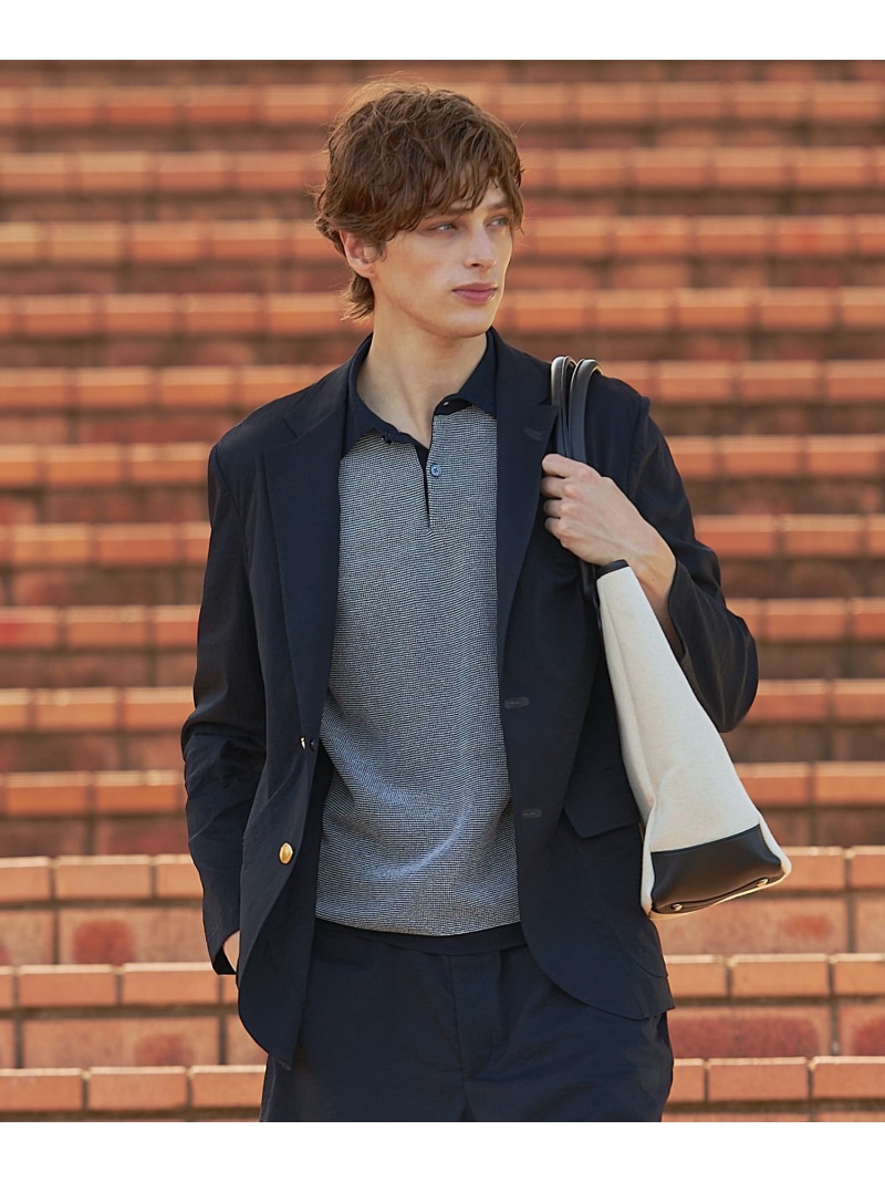 【SALE／30%OFF】J.PRESS 【MECHANICAL】【ウォッシャブル可】ナイロンハイパワーストレッチ ブレザー /金釦 ジェイプレス ジャケット・アウター テーラードジャケット・ブレザー ネイビー【RBA_E】【送料無料】