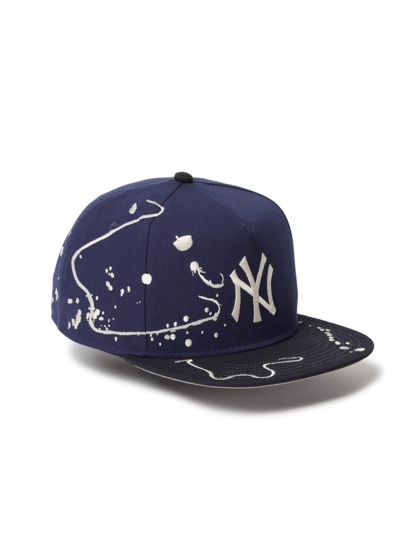 NEW ERA NEW ERA 5-PANEL SV DRIPPING / ニューエラ オーバーライド 帽子 キャップ ネイビー【送料無料】