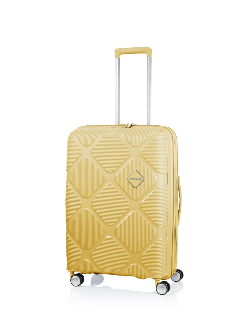 【SALE／35%OFF】American Tourister 【堅苦しさ】アメリカンツーリスター インスタゴンスピナー69 エキスパンダブル アメリカンツーリスター 御徒面子 旅行バッグ・キャリーバッグ 黄色【RBA_E】【貨物輸送無料】