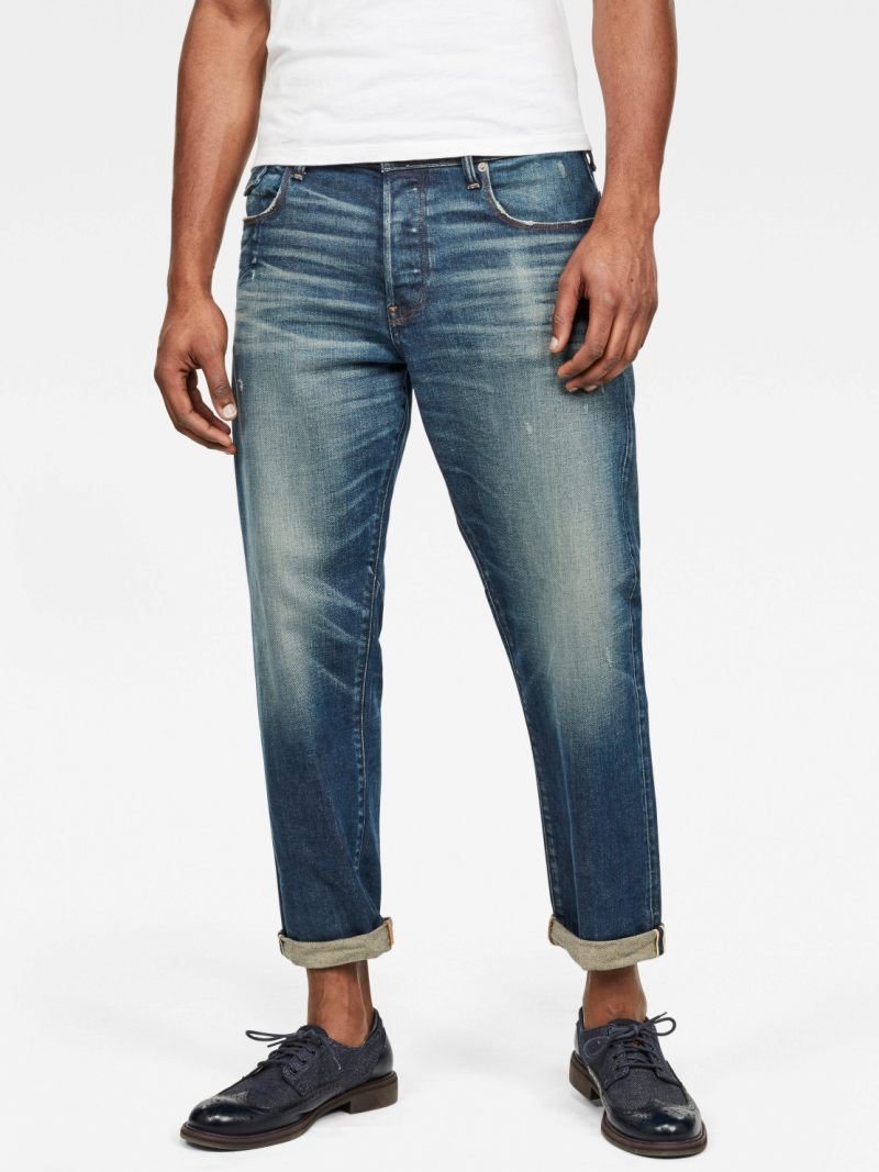 【SALE／50%OFF】G-Star RAW 【公式ショップ】Morry 3D Relaxed Tapered/リラックステーパードジーンズ ジースターロゥ パンツ ジーンズ・デニムパンツ ブルー【RBA_E】【送料無料】