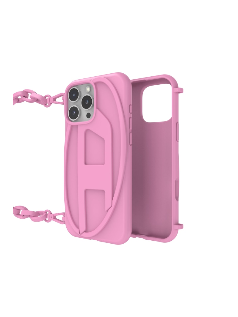 DIESEL DIESEL アイフォンケース iPhone 16 Pro Max相応う DP0858 ディーゼル スマホグッズ・オーディオ計器 スマホ・経口避妊薬・パソコン入れもの/押しかぶせる 赤いこと【貨物輸送無料】