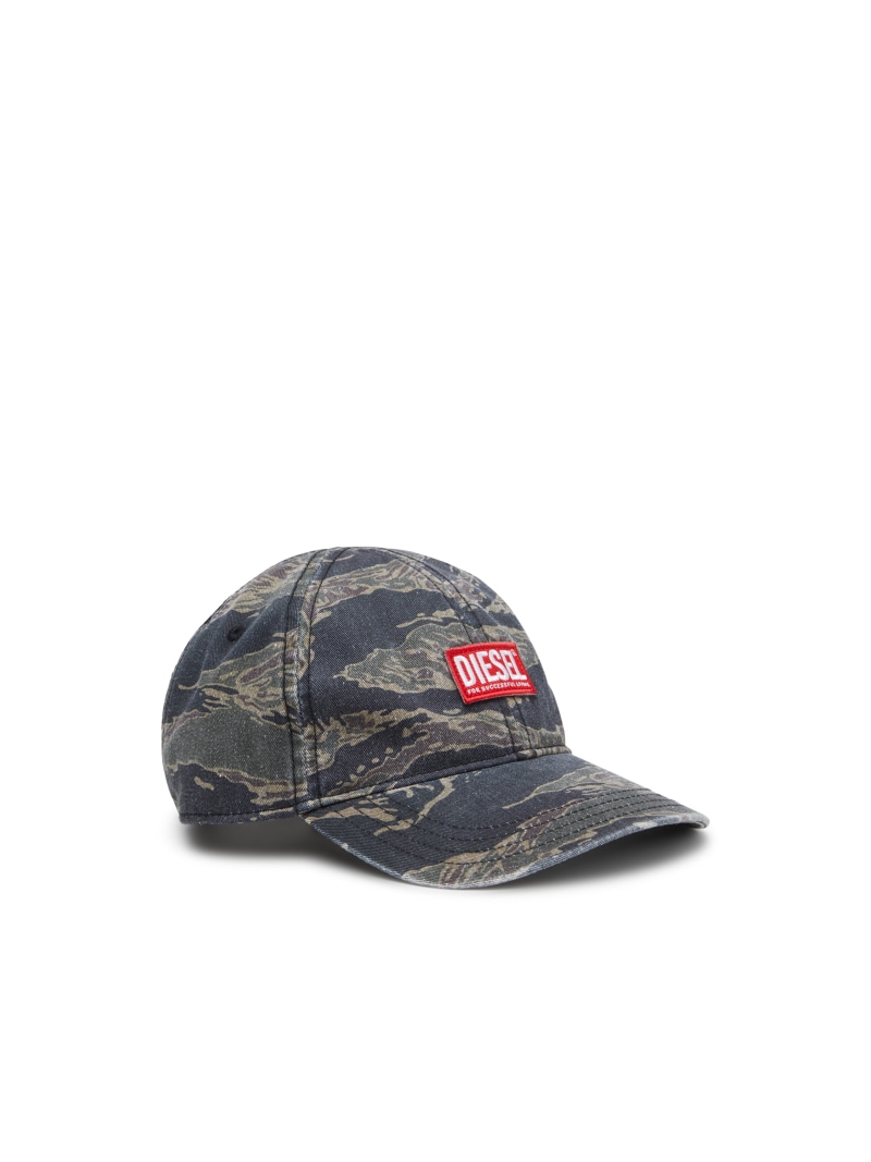 DIESEL C AREN cap キャップ Men's Camo baseball cap with embroidery | Diesel C-AREN