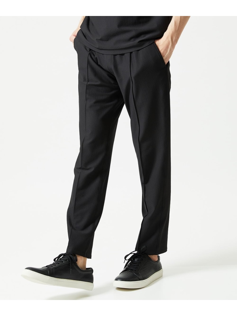 【SALE／40%OFF】MICHEL KLEIN HOMME 【セットアップ】SUPERGAコラボイージーパンツ ミッシェルクランオム パンツ その他のパンツ ブラック【RBA_E】【送料無料】