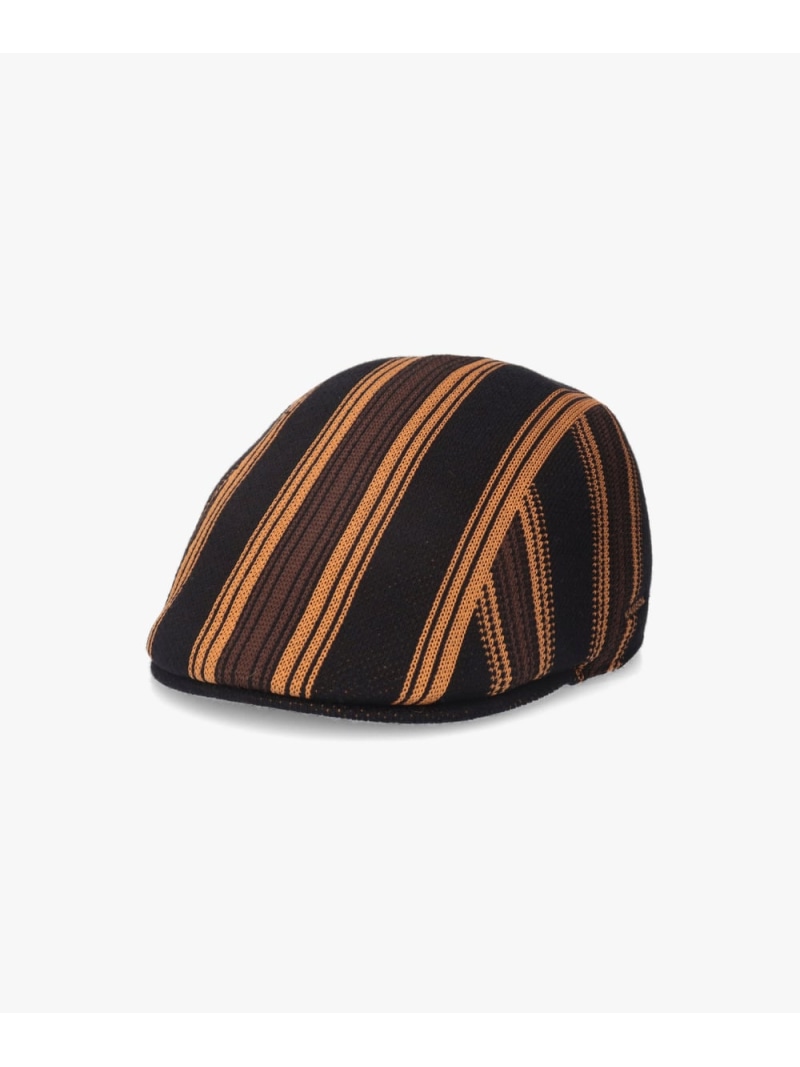 【SALE／20%OFF】KANGOL KANGOL NOSTALGIA STRIPE 507 / カンゴール オーバーライド 帽子 ハンチング・ベレー帽 ネイビー ブラック グリーン【RBA_E】【送料無料】