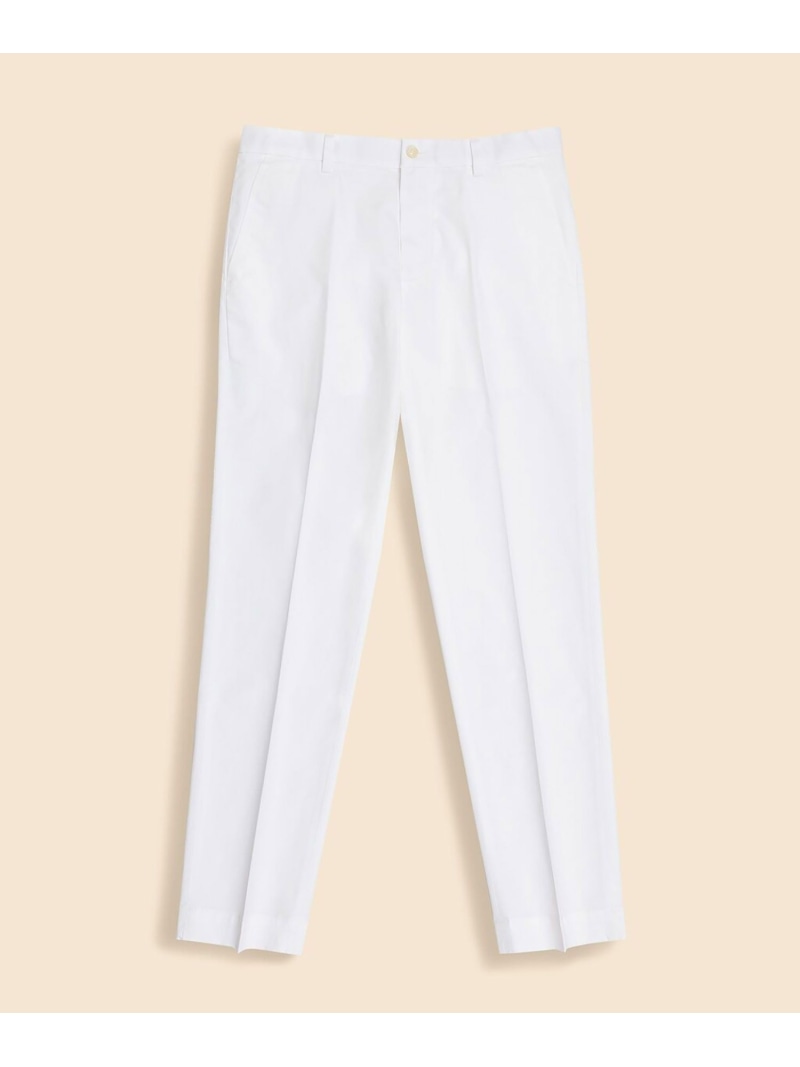 BROOKS BROTHERS ライトウエイト アドバンテージチノ プレーンフロントパンツ Slim ブルックス ブラザーズ パンツ チノパンツ ホワイト グレー【送料無料】
