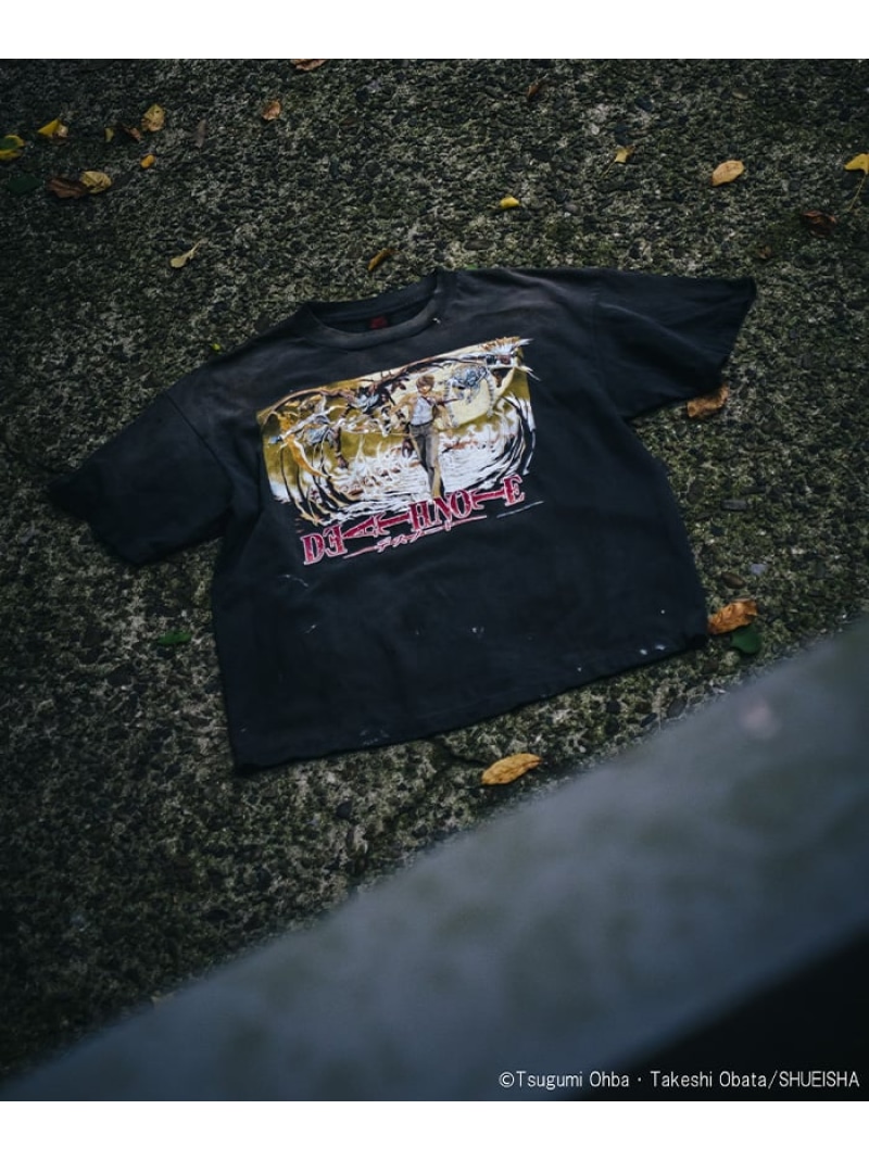 ROYAL FLASH SAINT MICHAEL/セントマイケル/DN_SS T-SHIRT/DETH NOTE/BLACK ロイヤルフラッシュ トップス カットソー・Tシャツ ブラック【送料無料】｜ Fashion Men